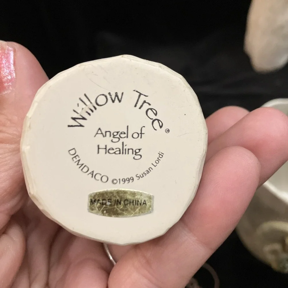 Lot Of 4 Demdaco Susan Lordi Willow Tree Angel of Healing Hope Learning Welcome